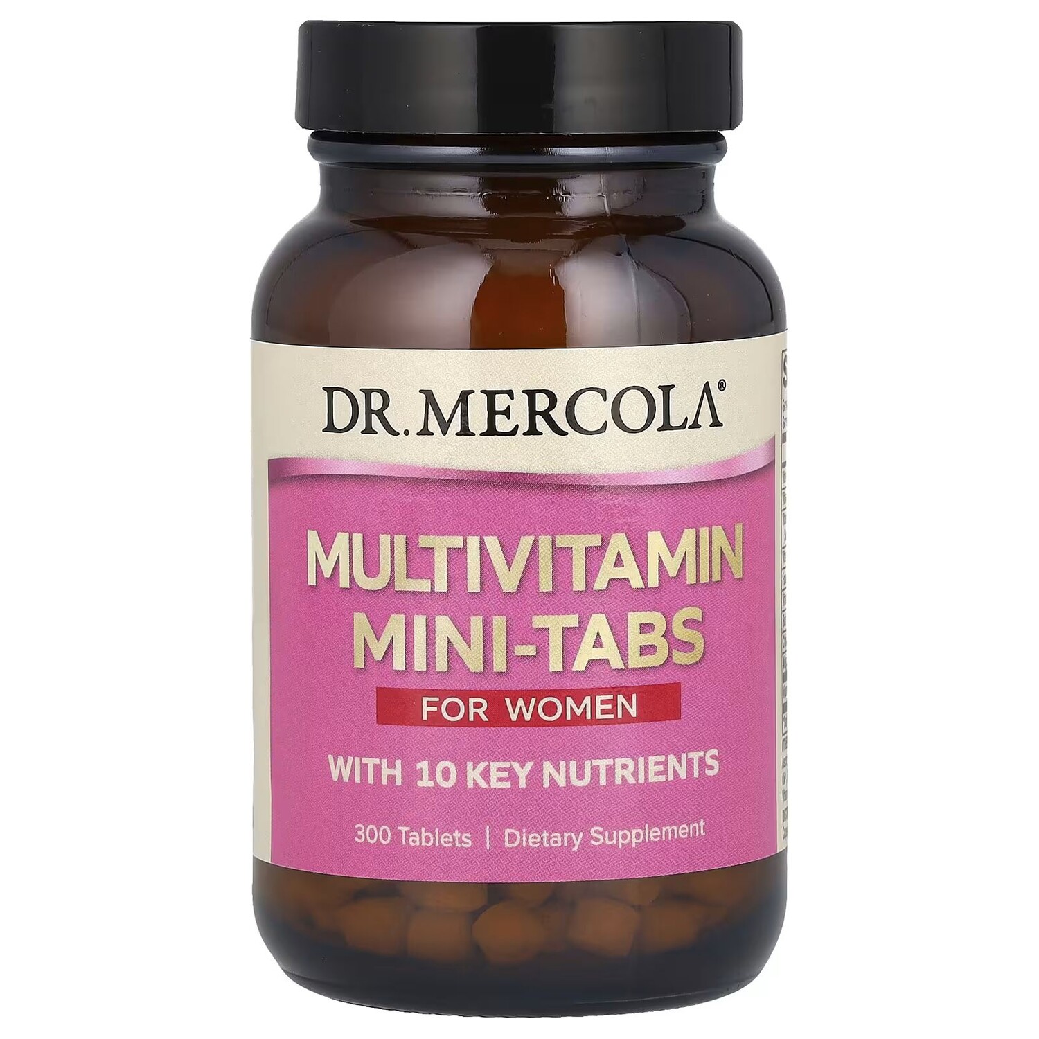 Мультивитаминные мини-таблетки, для женщин, 300 таблеток Dr. Mercola
Мультивитаминные мини-таблетки, для женщин, 300 таблеток Dr. Mercola