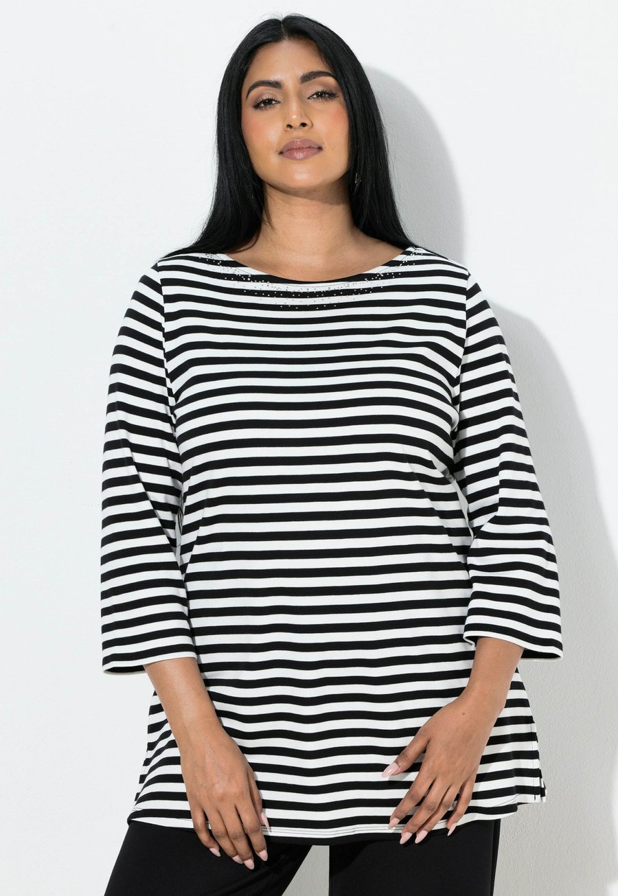 Топ Ulla Popken Long sleeved top, Black
Топ Ulla Popken Long sleeved top, Black