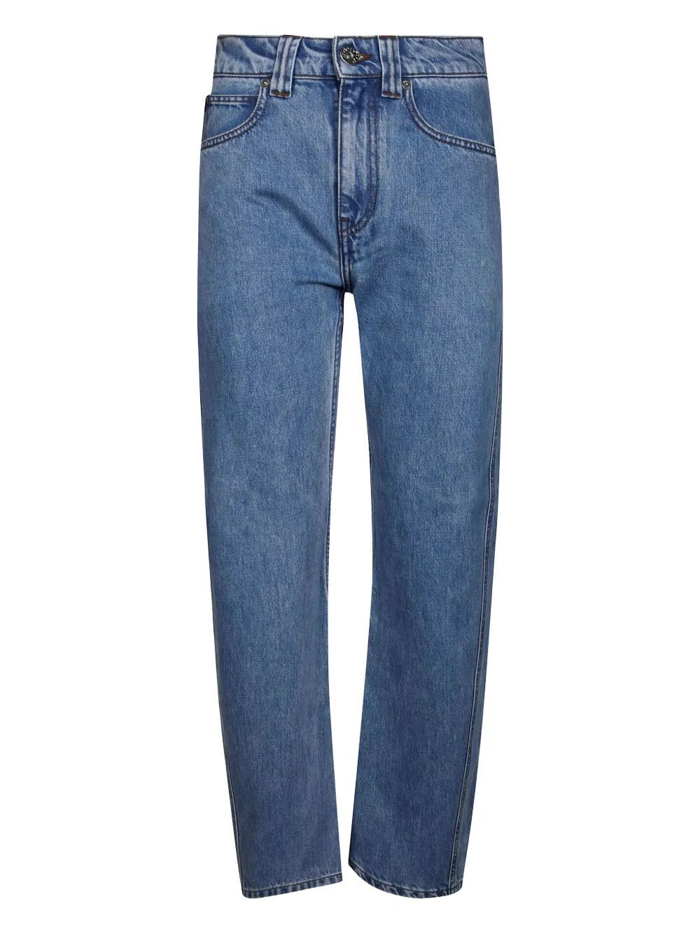 Джинсы с перекрученным кроем Jw Anderson, синий
Джинсы с перекрученным кроем Jw Anderson, синий