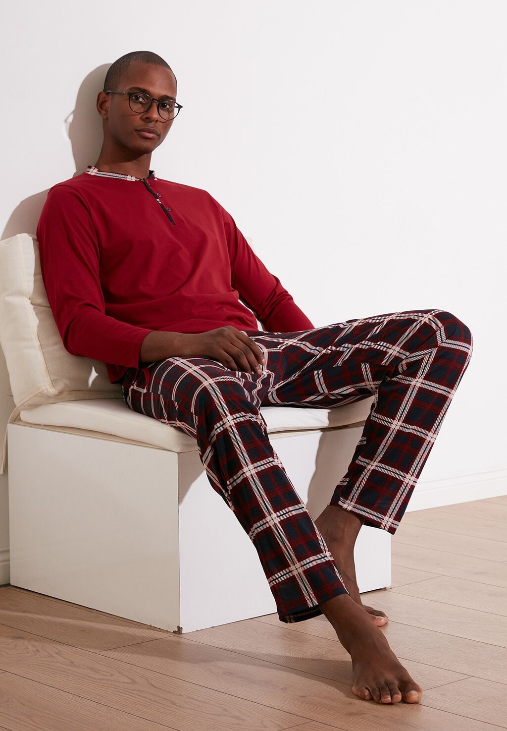 Пижамный комплект REGULAR FIT Buratti, Бордо 
Пижамный комплект REGULAR FIT Buratti, Бордо