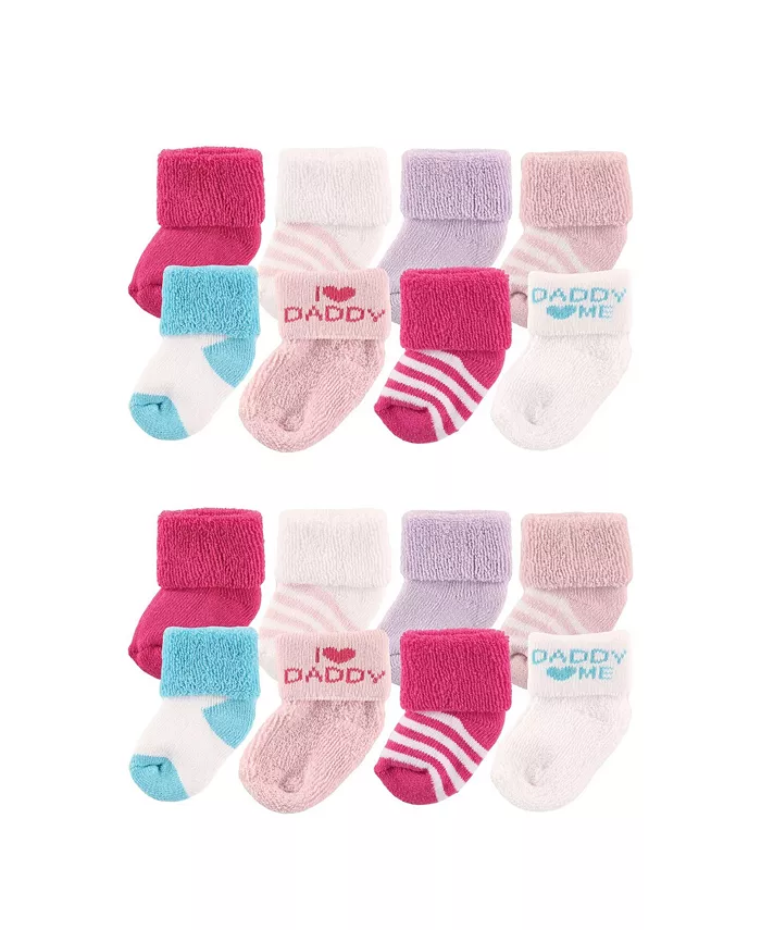 Детские махровые носки из хлопка для мальчиков, 16 пар Luvable Friends, розовый
Детские махровые носки из хлопка для мальчиков, 16 пар Luvable Friends, розовый