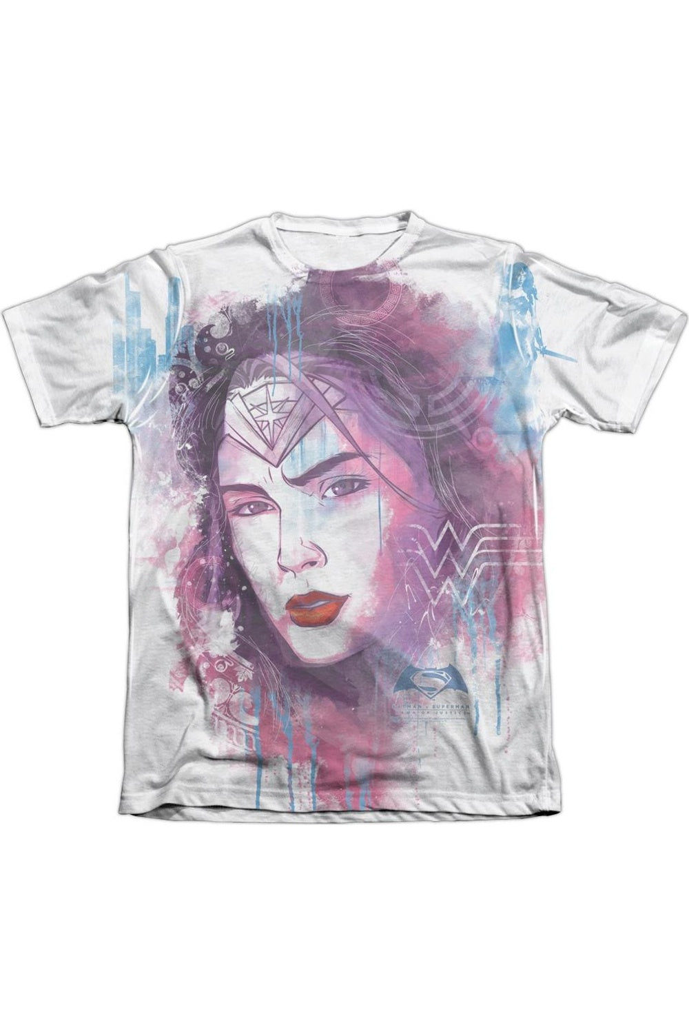 Футболка с коротким рукавом Batman V Superman Watercolor Wonder Woman для взрослых из полиэстера/хлопка Gildan, белый
Футболка с коротким рукавом Batman V Superman Watercolor Wonder Woman для взрослых из полиэстера/хлопка Gildan, белый