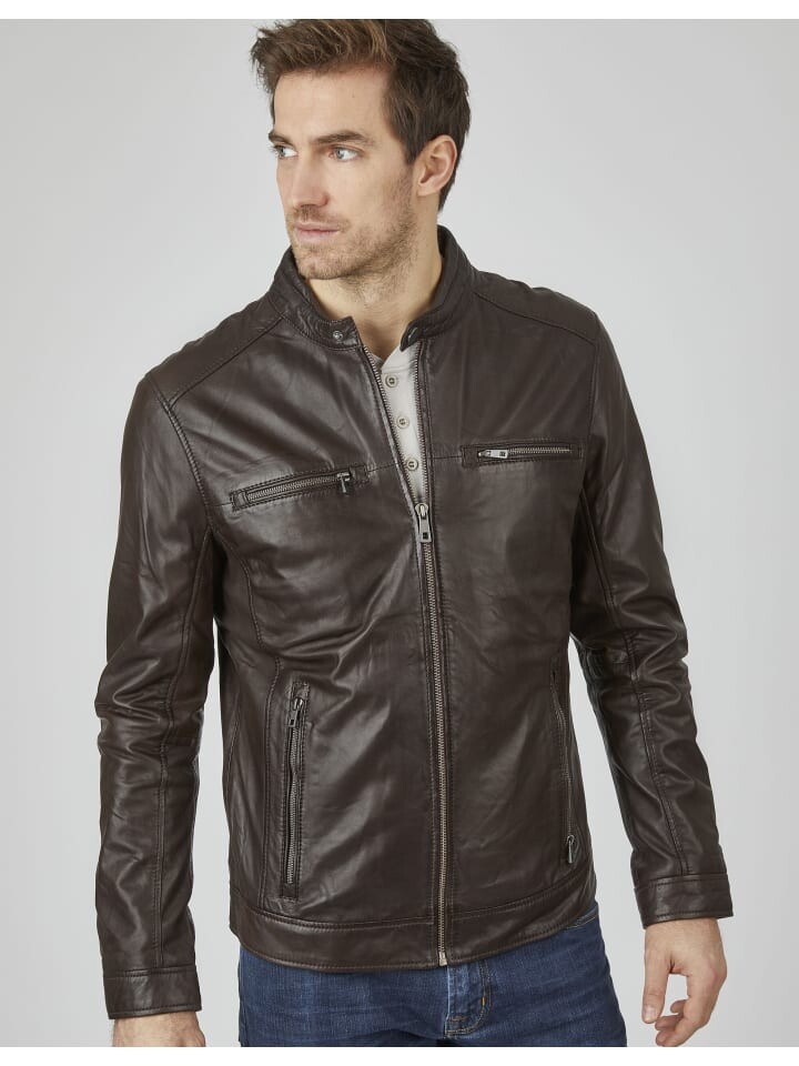 Кожаная куртка Bugatti, темно-коричневый
Кожаная куртка Bugatti, темно-коричневый