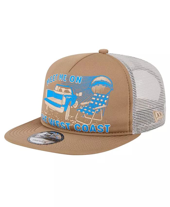 Мужская бежевая бейсболка Los Angeles Chargers Meet Me 9FIFTY Snapback New Era
Мужская бежевая бейсболка Los Angeles Chargers Meet Me 9FIFTY Snapback New Era