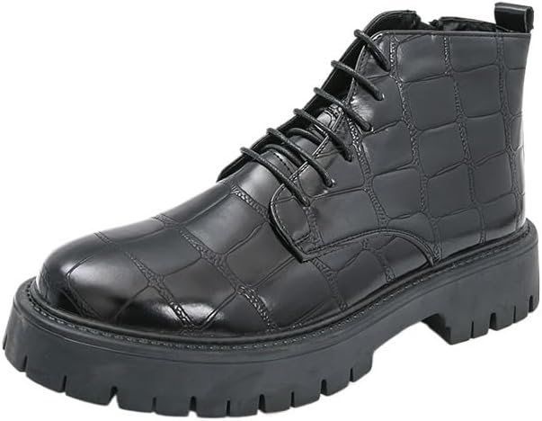 Мужские ботинки, кожаные челси, платформа, противоскользящие и износостойкие, на шнуровке, стильные, удобные, деловые Zestrelax, черный
Мужские ботинки, кожаные челси, платформа, противоскользящие и износостойкие, на шнуровке, стильные, удобные, деловые Zestrelax, черный