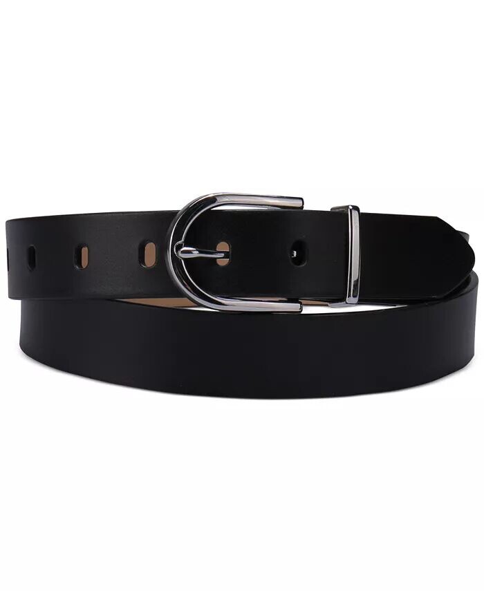 Женский ремень для брюк и брюк с закругленной пряжкой Calvin Klein, черный
Женский ремень для брюк и брюк с закругленной пряжкой Calvin Klein, черный