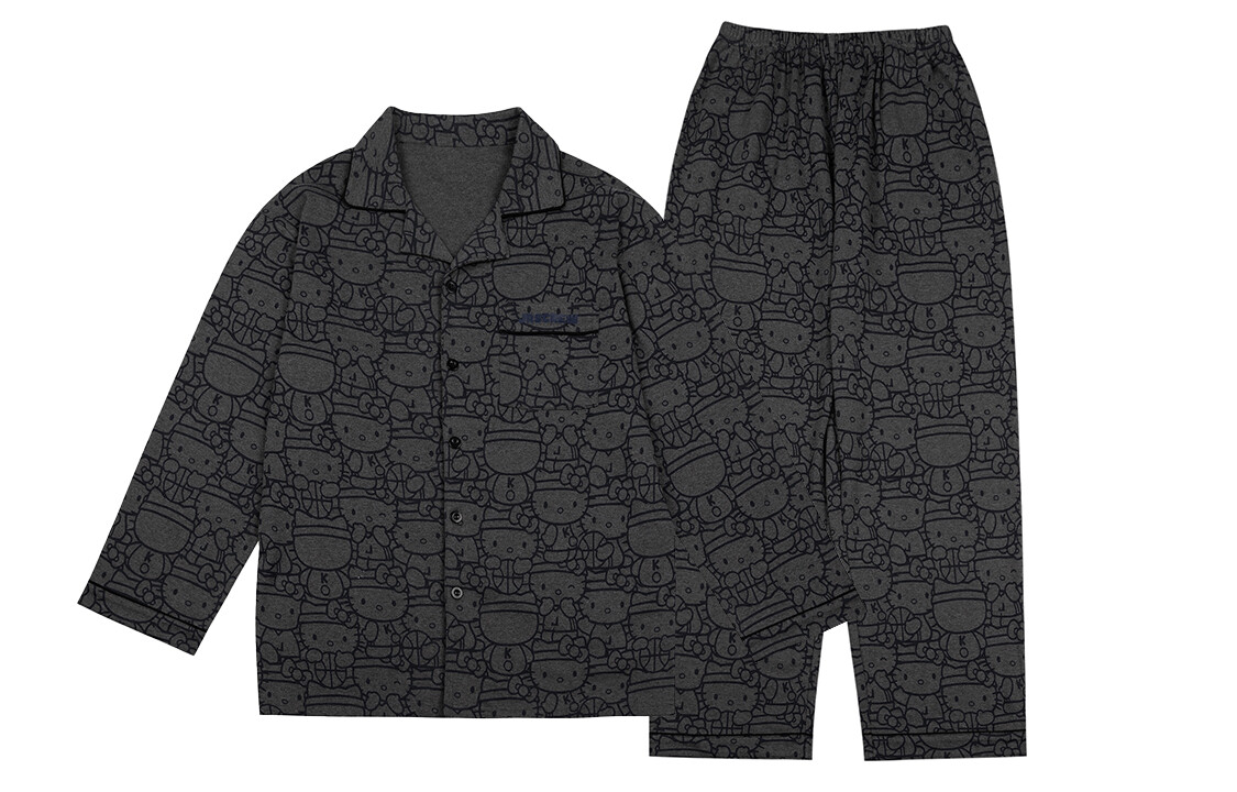 Jrs Мужская пижамный комплект, Темно-серый
Jrs Мужская пижамный комплект, Темно-серый