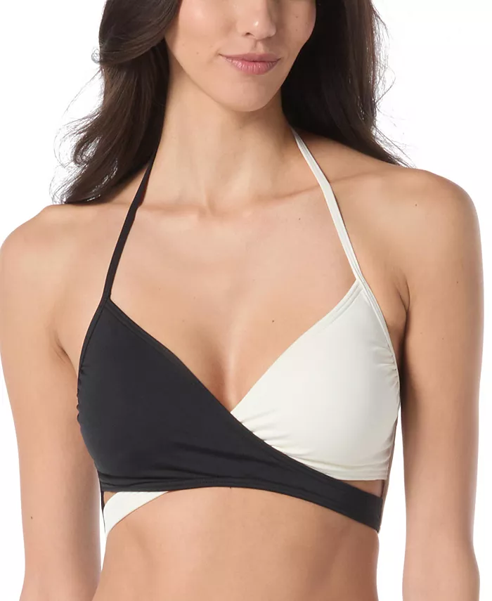 Женский бикини-топ с перекрещивающимися лямками и цветными блоками Vince Camuto, мультиколор
Женский бикини-топ с перекрещивающимися лямками и цветными блоками Vince Camuto, мультиколор