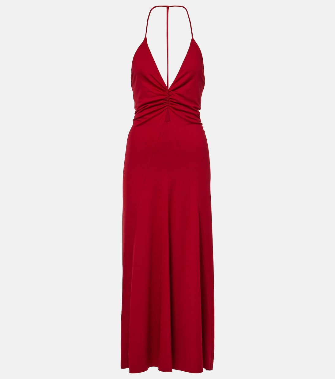 Собранное платье миди Victoria Beckham, Rose 
Собранное платье миди Victoria Beckham, Rose