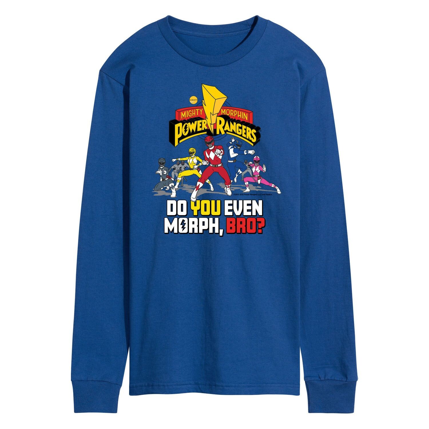 Мужская футболка Power Rangers Do You Morph Licensed Character 
Мужская футболка Power Rangers Do You Morph Licensed Character