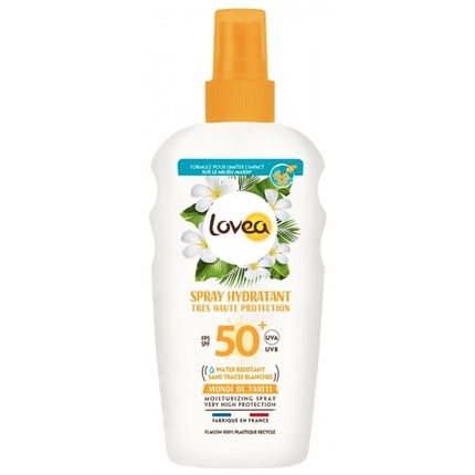 Увлажняющий спрей Lovea Monoi De Tahiti с очень высокой степенью защиты SPF 50+ 150 мл Markenlos
Увлажняющий спрей Lovea Monoi De Tahiti с очень высокой степенью защиты SPF 50+ 150 мл Markenlos