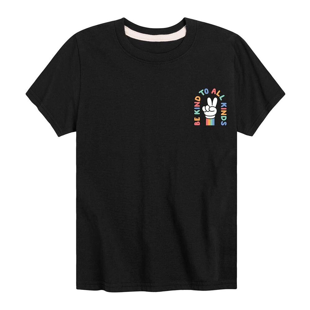 Футболка с рисунком «Be Kind To All Kinds» для мальчиков 8–20 лет Licensed Character, черный
Футболка с рисунком «Be Kind To All Kinds» для мальчиков 8–20 лет Licensed Character, черный