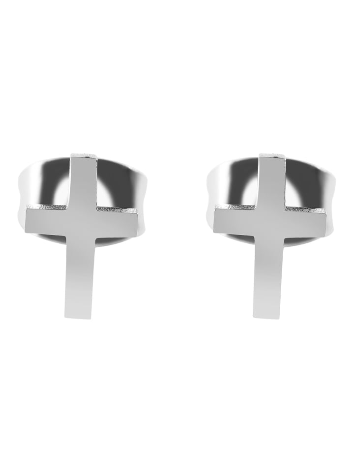 Adeliás Серьги унисекс - серьги-гвоздики в виде креста из нержавеющей стали, серебристого цвета
Adeliás Серьги унисекс - серьги-гвоздики в виде креста из нержавеющей стали, серебристого цвета