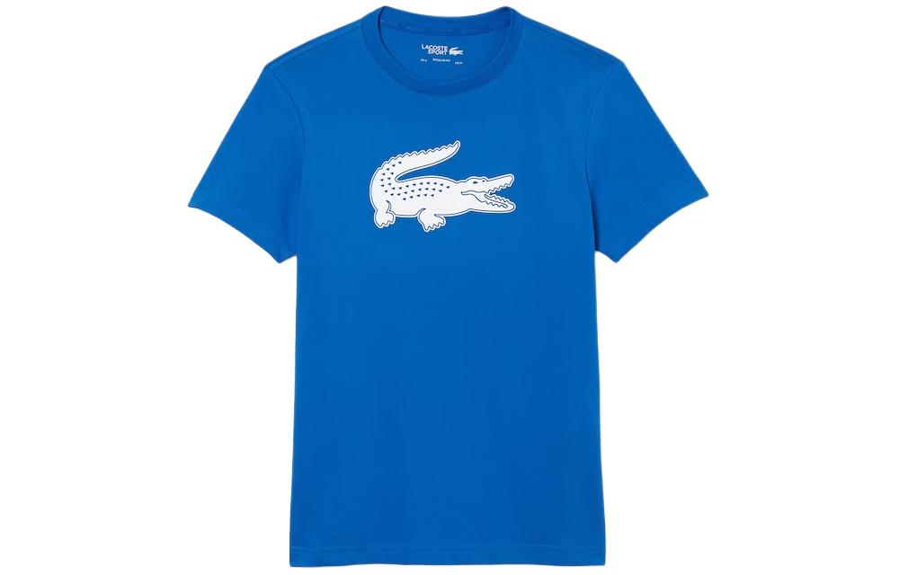 LACOSTE Футболка мужская синяя с круглым вырезом Moderate Straight Fit
LACOSTE Футболка мужская синяя с круглым вырезом Moderate Straight Fit