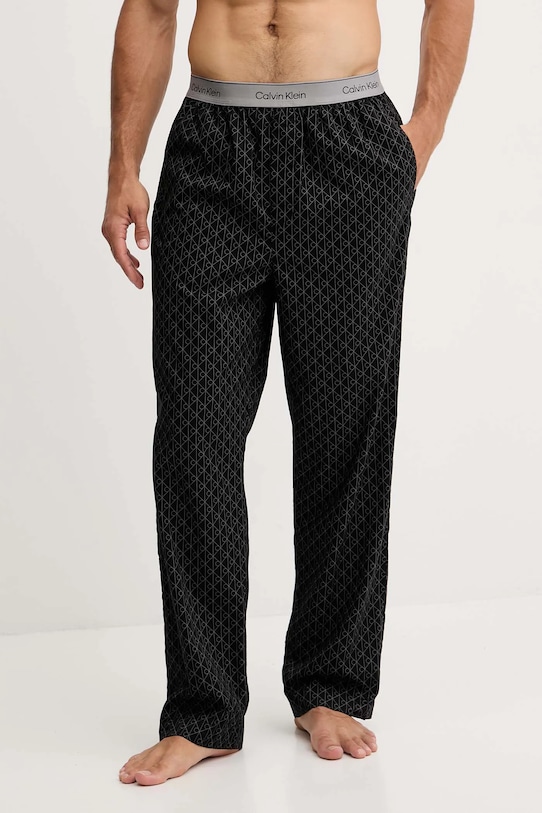 Хлопковые пижамные штаны Calvin Klein Underwear, черный
Хлопковые пижамные штаны Calvin Klein Underwear, черный