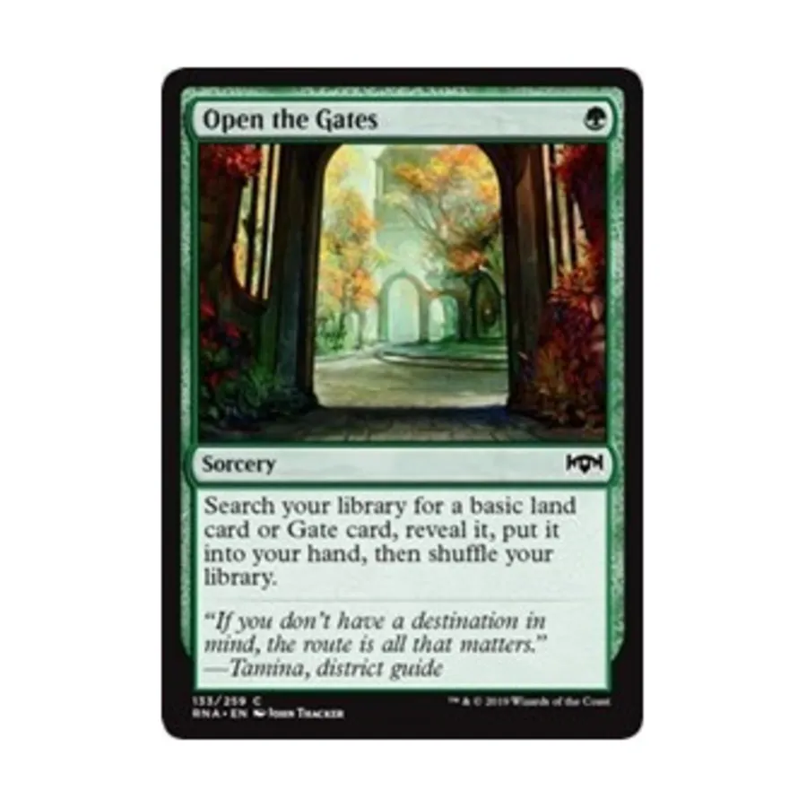 CCG Откройте ворота (С), MTG - Ravnica Allegiance
CCG Откройте ворота (С), MTG - Ravnica Allegiance