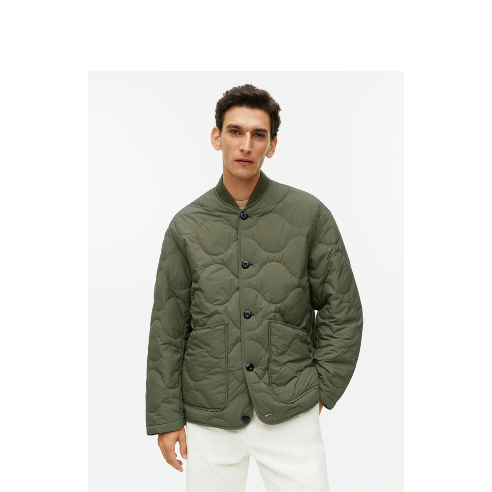 Куртка-бомбер Arket мужская, зеленый
Куртка-бомбер Arket мужская, зеленый