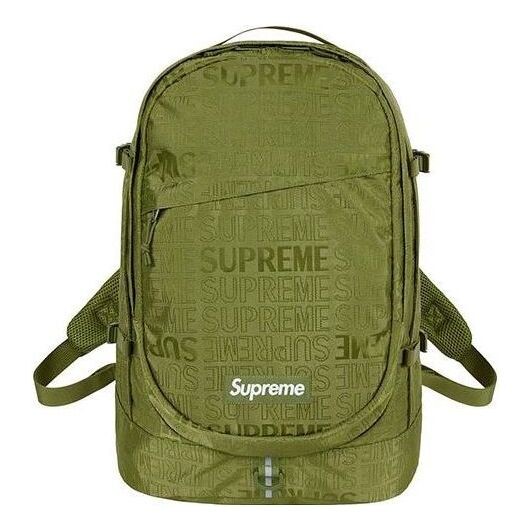 Сумка backpack 'olive green' Supreme, зеленый 
Сумка backpack 'olive green' Supreme, зеленый