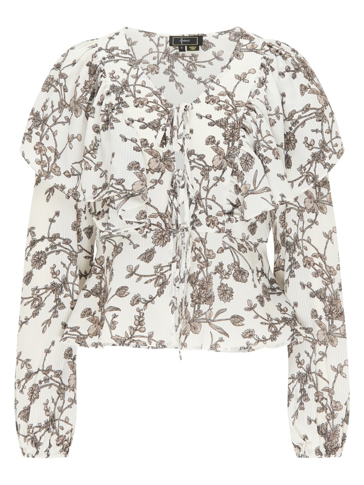 Женская блузка белого цвета faina
Женская блузка белого цвета faina