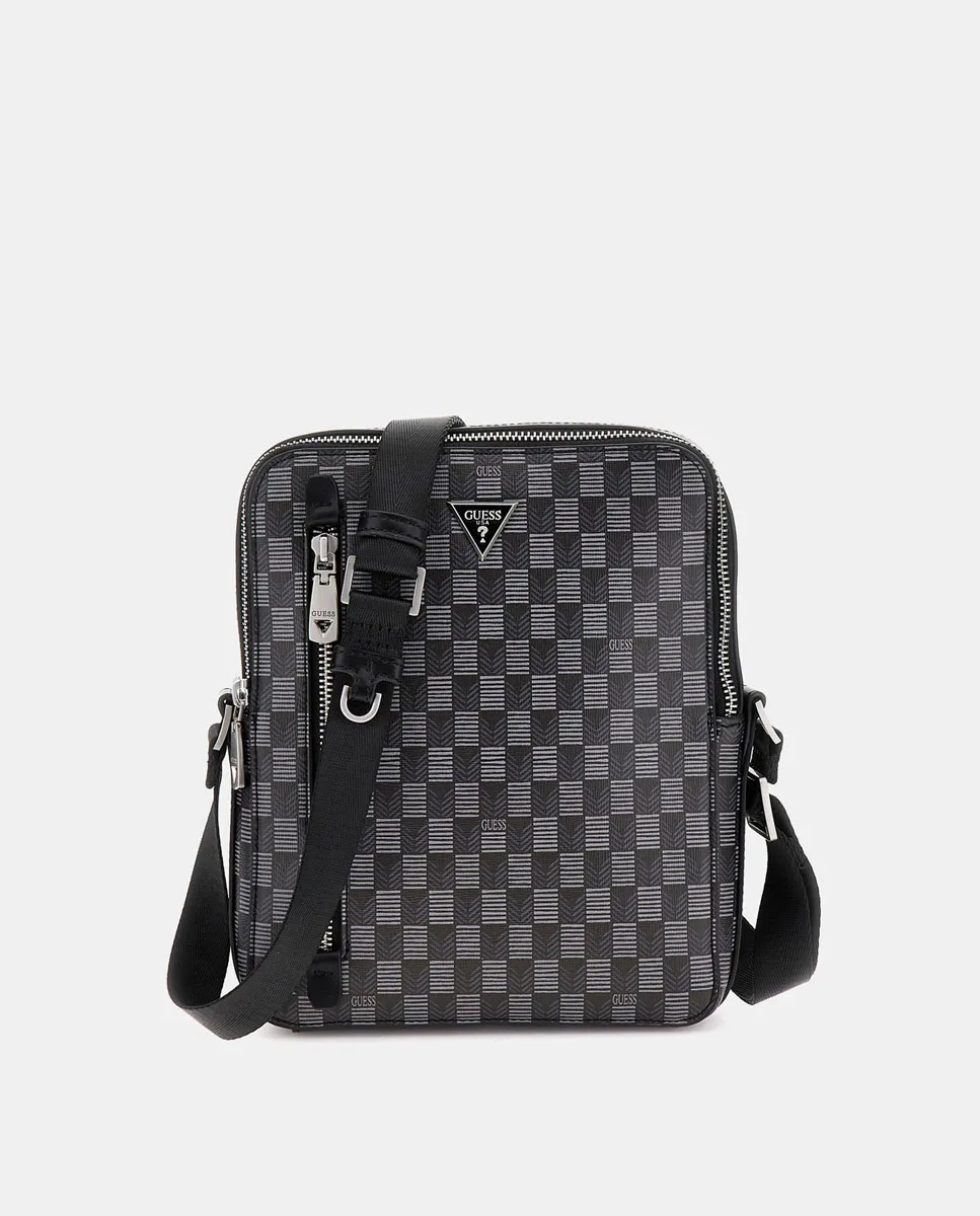 Сумка через плечо Torino с металлическим логотипом Guess, черный
Сумка через плечо Torino с металлическим логотипом Guess, черный