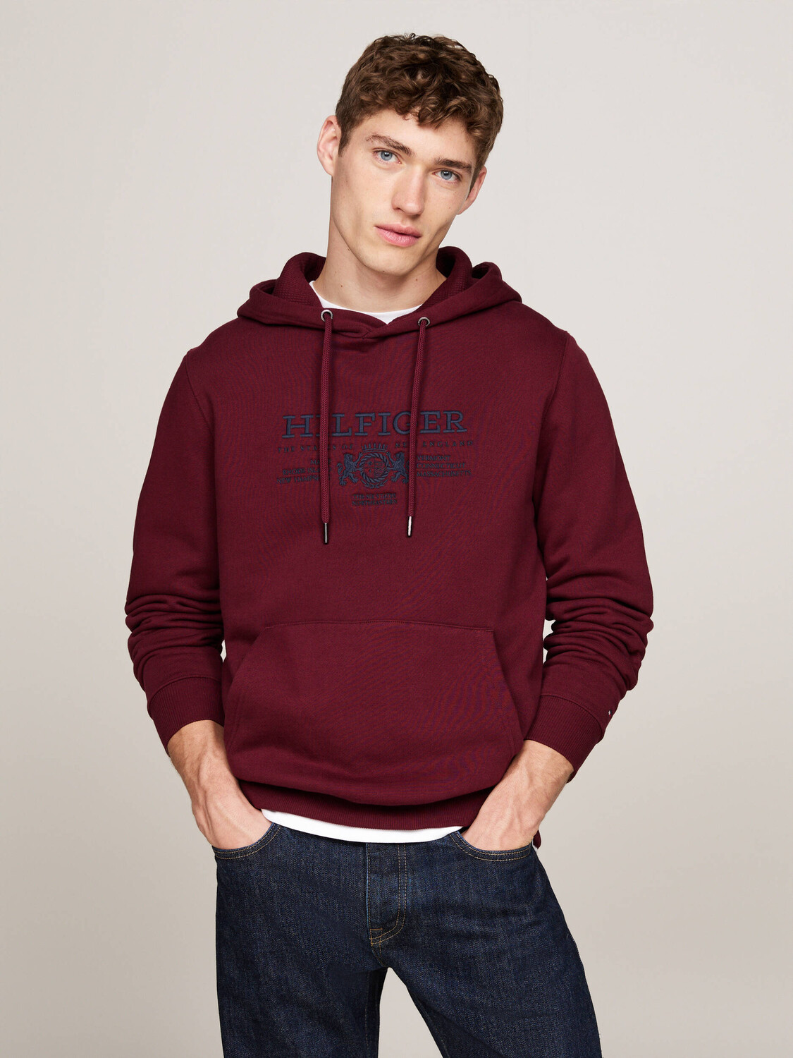 Толстовка Tommy Hilfiger Regular Fit, бордо
Толстовка Tommy Hilfiger Regular Fit, бордо