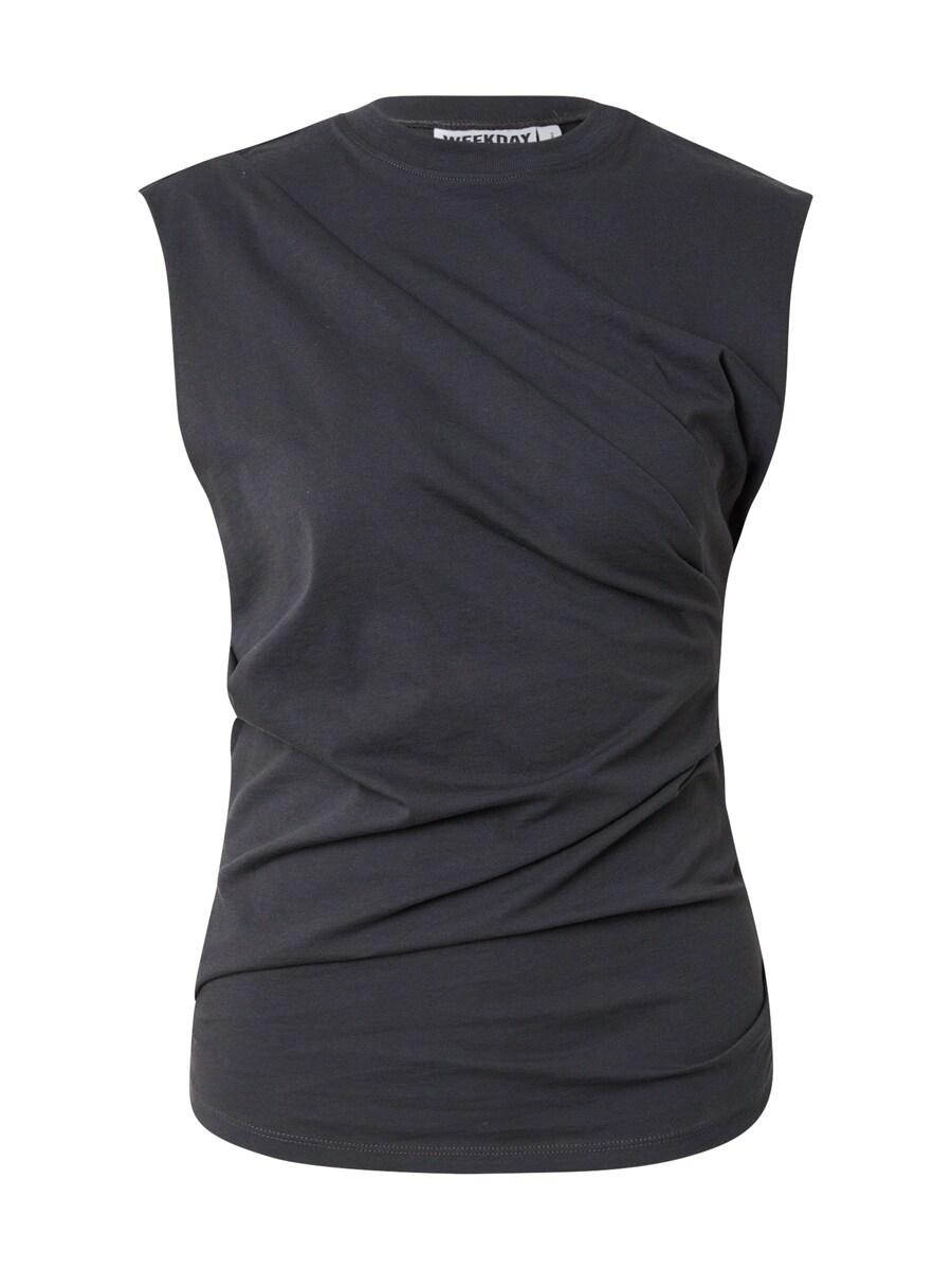 Топ WEEKDAY Luna, темно-серый
Топ WEEKDAY Luna, темно-серый