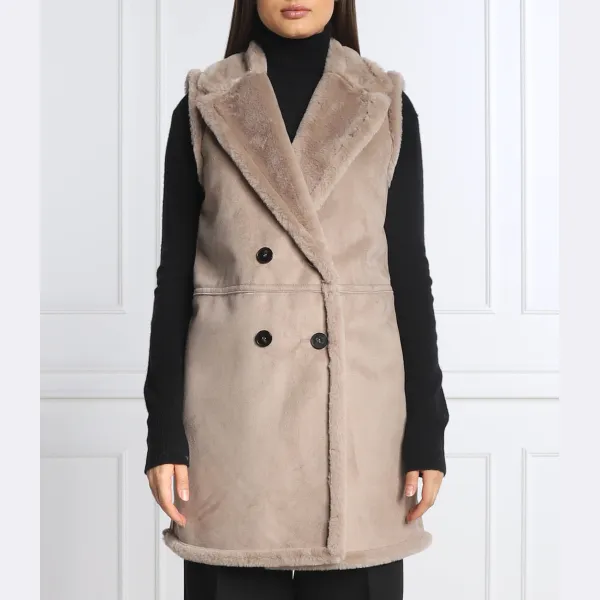 Жилет прямого кроя Bosphorus Marella, бежевый
Жилет прямого кроя Bosphorus Marella, бежевый