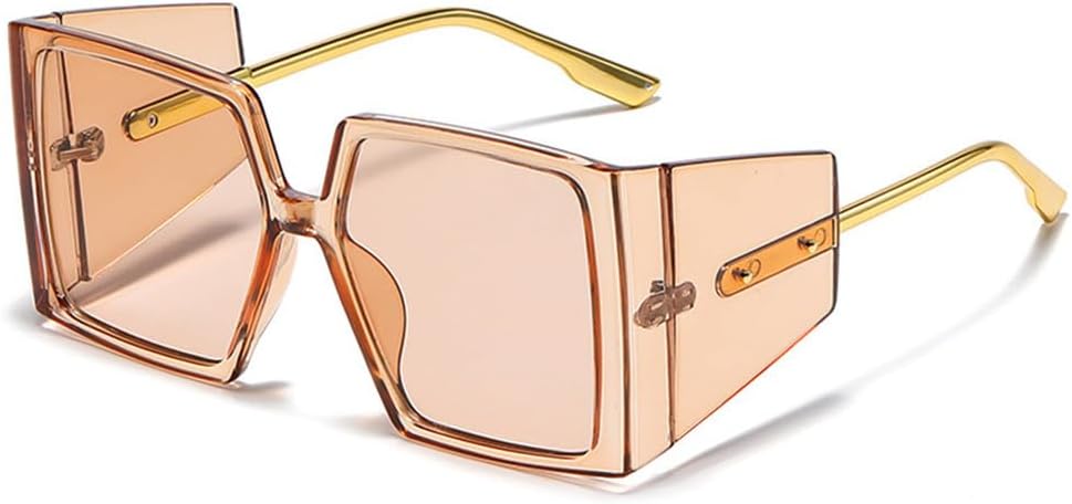 Винтажные панк-солнцезащитные очки для женщин, большие солнцезащитные очки в стиле стимпанк для мужчин, ретро-очки с защитой от УФ-излучения UV400 HDUBFY, Lightbrown-brown
Винтажные панк-солнцезащитные очки для женщин, большие солнцезащитные очки в стиле стимпанк для мужчин, ретро-очки с защитой от УФ-излучения UV400 HDUBFY, Lightbrown-brown