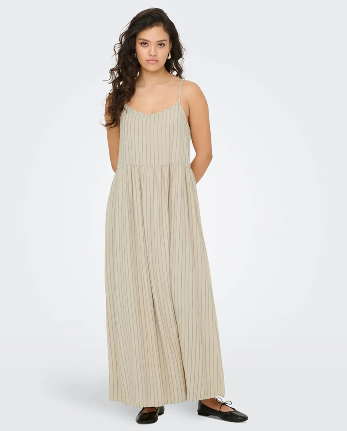 Льняное миди-платье на бретелях Jdy, бежевый
Льняное миди-платье на бретелях Jdy, бежевый