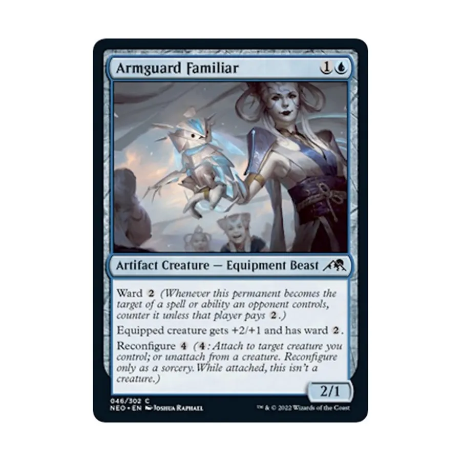 CCG Фамильяр-защитник (клавиша C), MTG - Kamigawa : Neon Dynasty
CCG Фамильяр-защитник (клавиша C), MTG - Kamigawa : Neon Dynasty