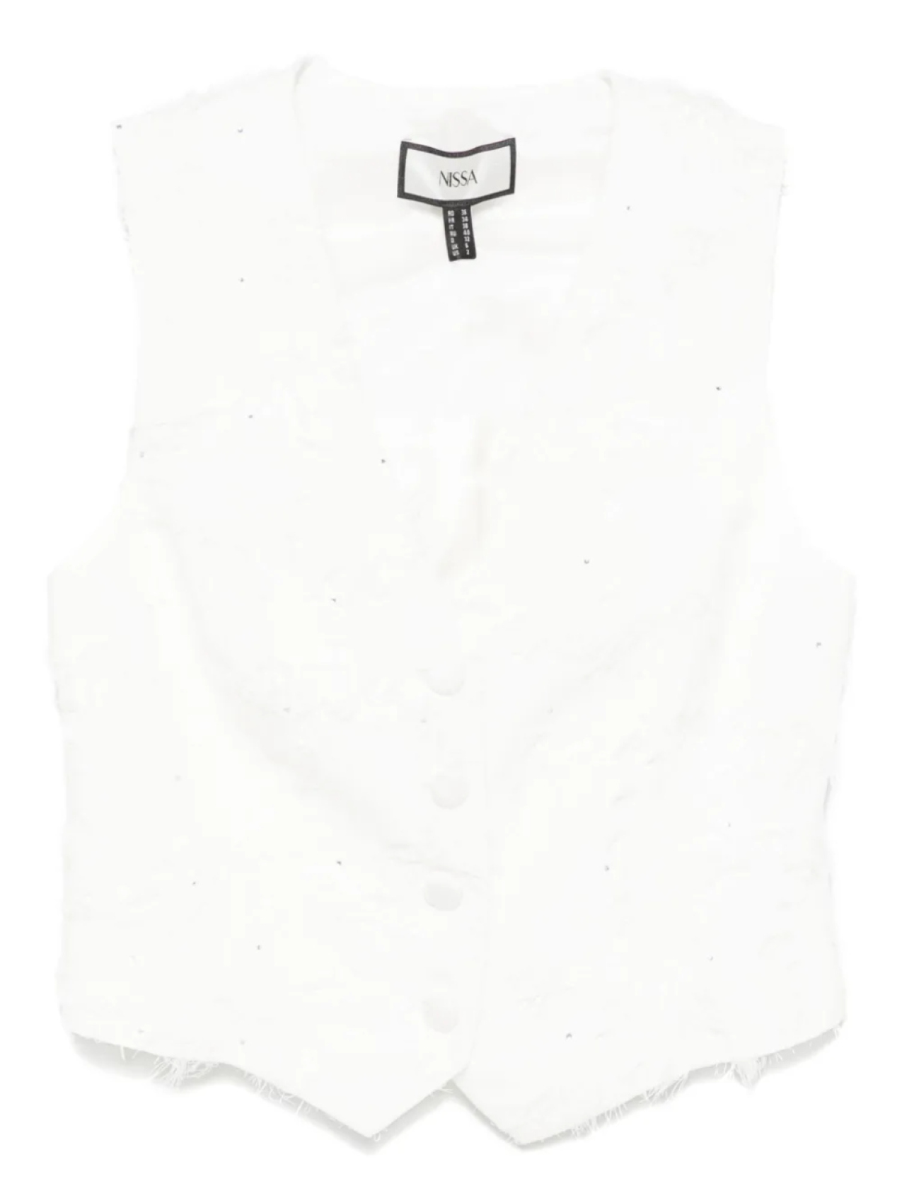 Жилет с бахромой NISSA, белый
Жилет с бахромой NISSA, белый