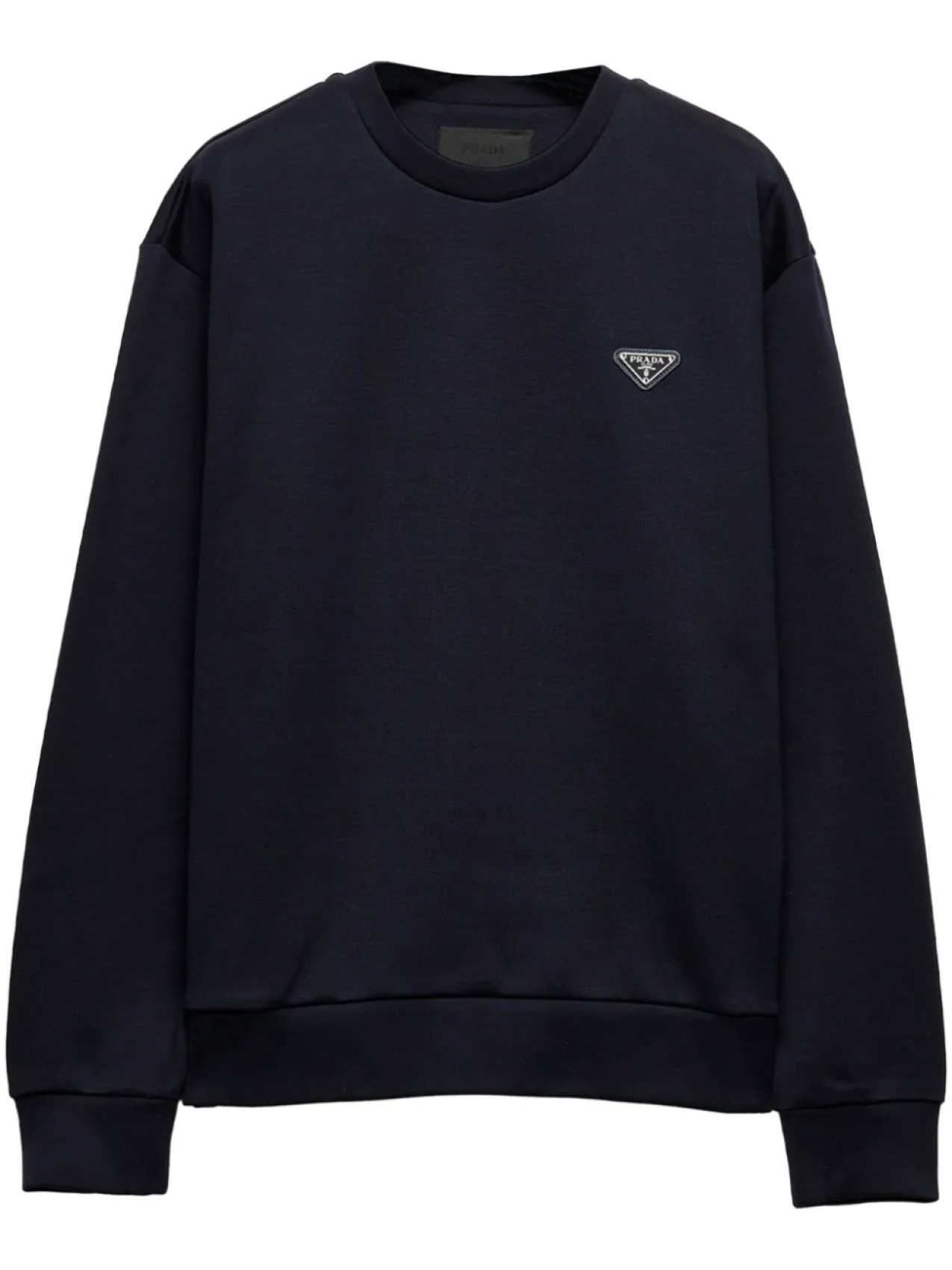 Толстовка с треугольным логотипом Prada, синий
Толстовка с треугольным логотипом Prada, синий
