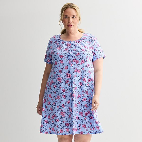 Плюс сайз ночная сорочка с коротким рукавом Croft & Barrow, Floral Twigs
Плюс сайз ночная сорочка с коротким рукавом Croft & Barrow, Floral Twigs