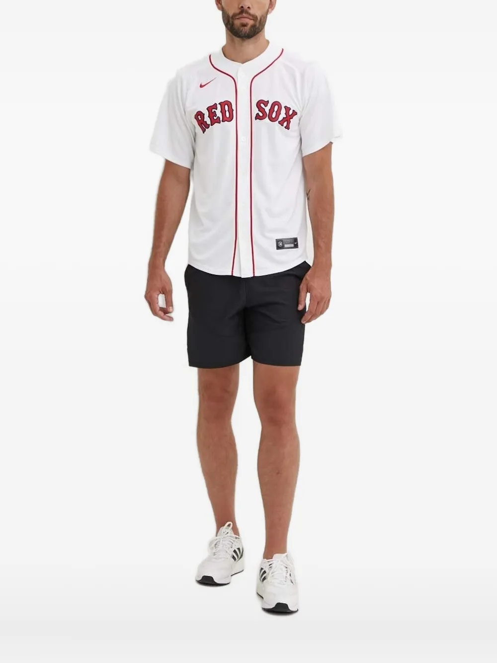 Рубашка с буквенным принтом на пуговицах Nike, белый
Рубашка с буквенным принтом на пуговицах Nike, белый