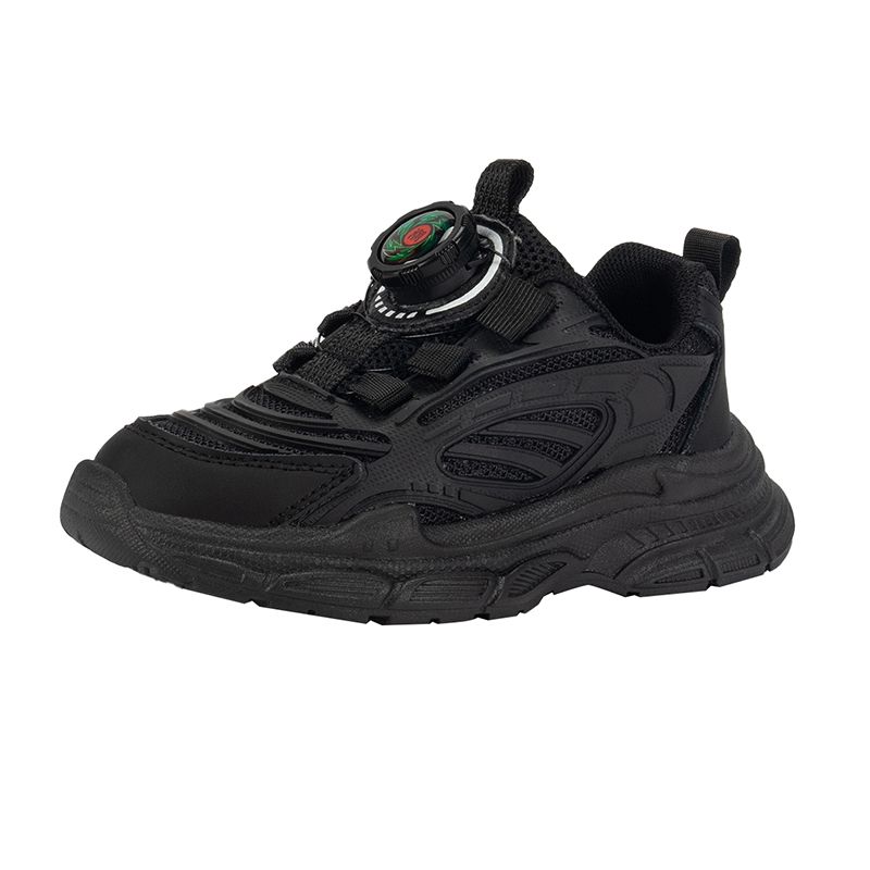 Кроссовки детские с противоскользящей подошвой и износостойкими подошвами для бега FIRS Kids, черный
Кроссовки детские с противоскользящей подошвой и износостойкими подошвами для бега FIRS Kids, черный