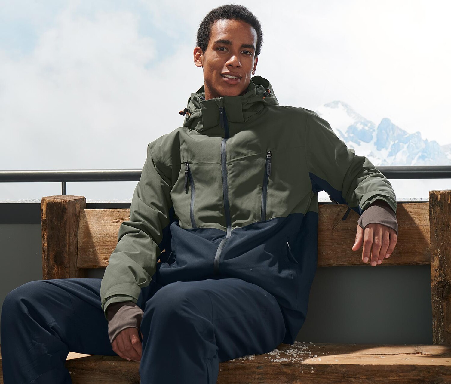 Лыжная куртка Tchibo, хаки
Лыжная куртка Tchibo, хаки