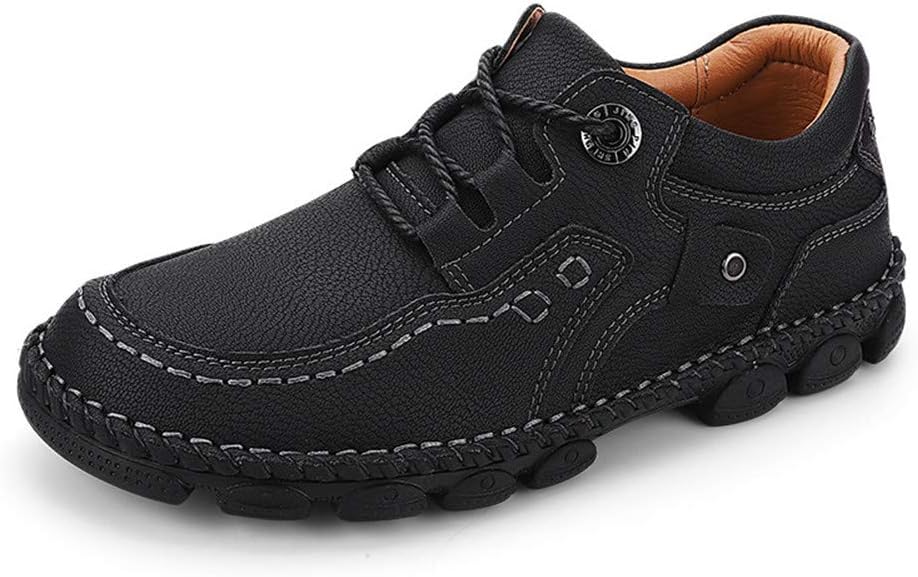Мужские уличные кожаные лоферы LLTMALL, слипоны, кроссовки для походов и прогулок, черный
Мужские уличные кожаные лоферы LLTMALL, слипоны, кроссовки для походов и прогулок, черный