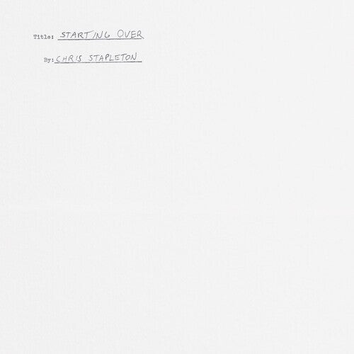 CD диск Stapleton, Chris: Starting Over
CD диск Stapleton, Chris: Starting Over