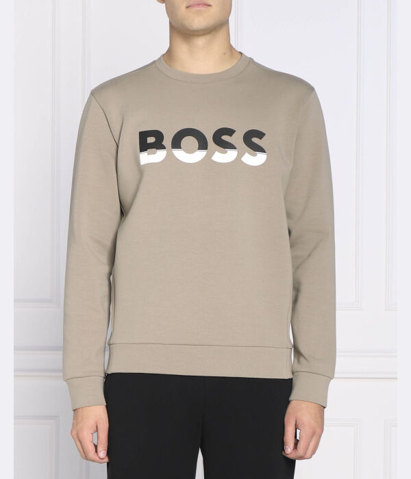 Свитшот мужской Boss Green хлопковый с логотипом, бежевый
Свитшот мужской Boss Green хлопковый с логотипом, бежевый