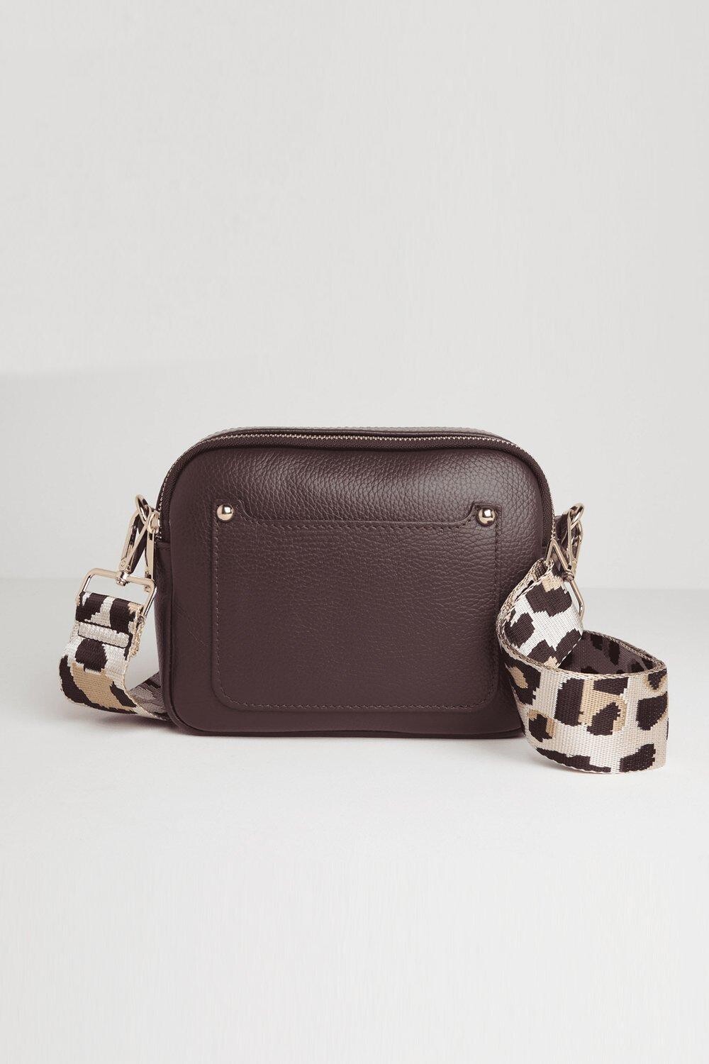 Сумка через плечо с леопардовым ремешком Betsy & Floss, красный
Сумка через плечо с леопардовым ремешком Betsy & Floss, красный