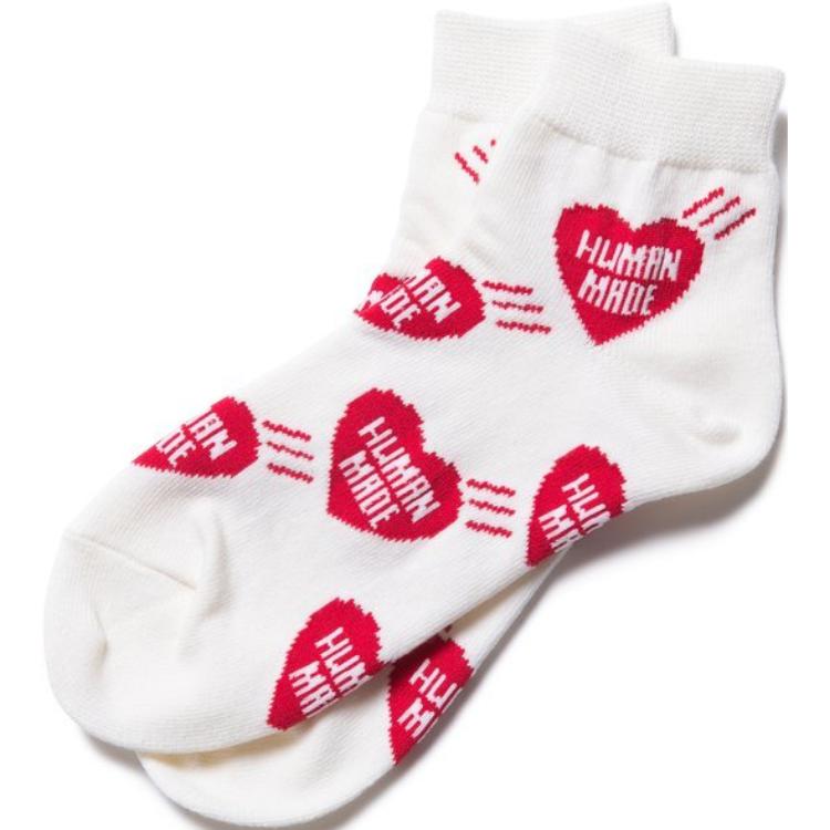 HUMAN MADE Низкие носки унисекс белые
HUMAN MADE Низкие носки унисекс белые