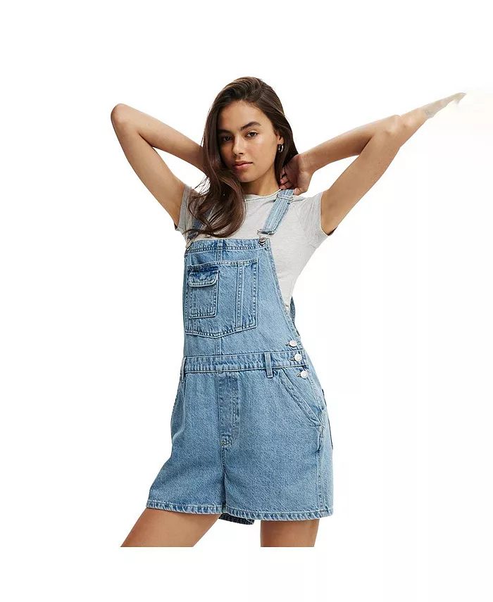 Женский короткий джинсовый комбинезон COTTON ON, синий
Женский короткий джинсовый комбинезон COTTON ON, синий