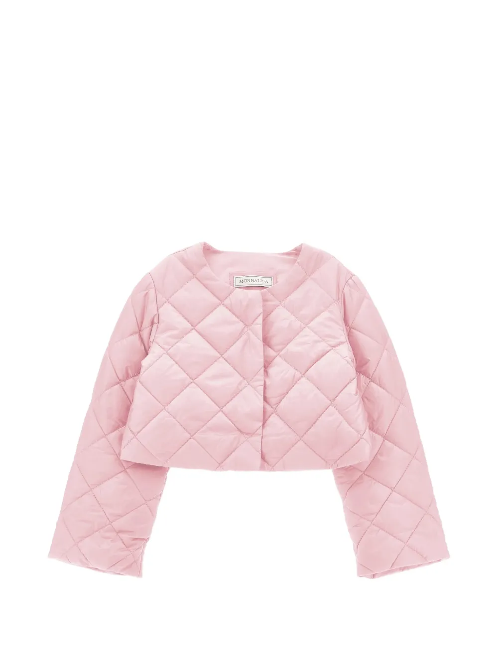 Стеганая куртка с нашивкой-логотипом Monnalisa, розовый
Стеганая куртка с нашивкой-логотипом Monnalisa, розовый