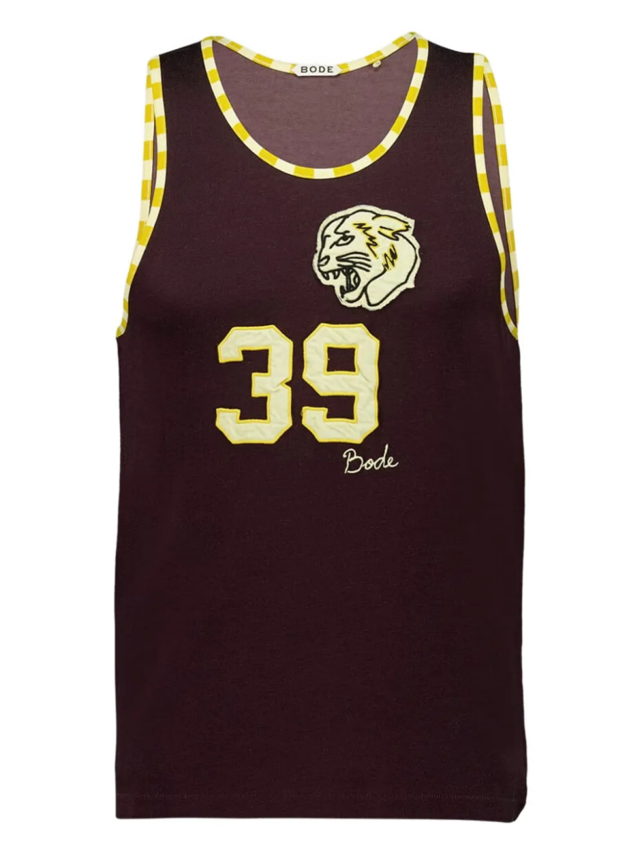 BODE топ Bobcat без рукавов, коричневый
BODE топ Bobcat без рукавов, коричневый