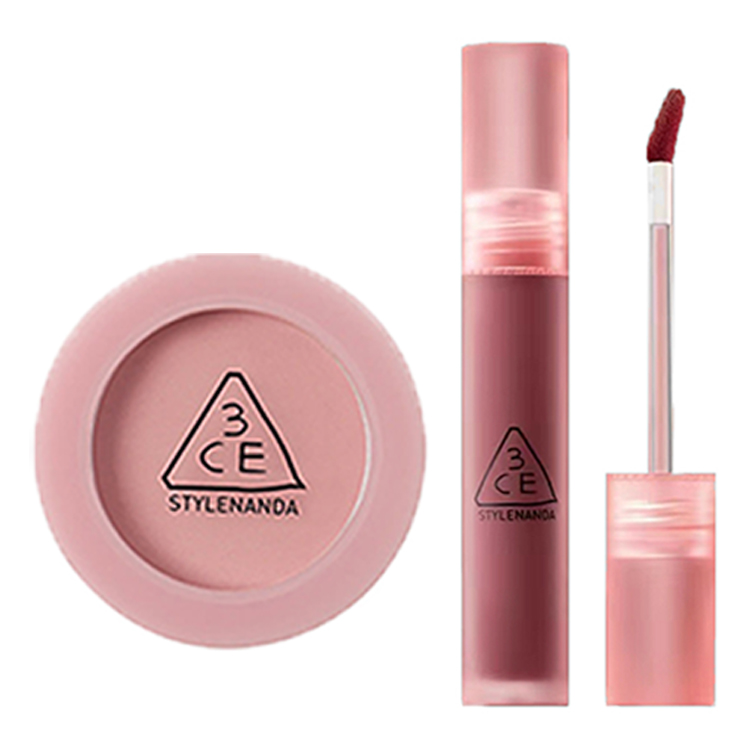 Жидкая помада Blush набор макияжа натуральное матовое покрытие комплект из двух штук 3CE
Жидкая помада Blush набор макияжа натуральное матовое покрытие комплект из двух штук 3CE