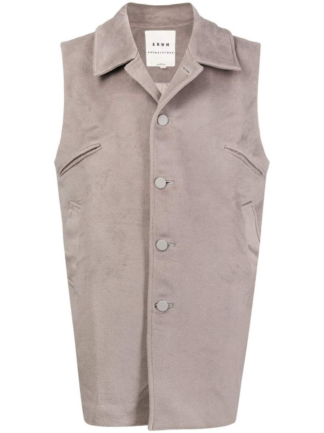 Жилет из коллаборации с Anowhereman Onefifteen, коричневый
Жилет из коллаборации с Anowhereman Onefifteen, коричневый