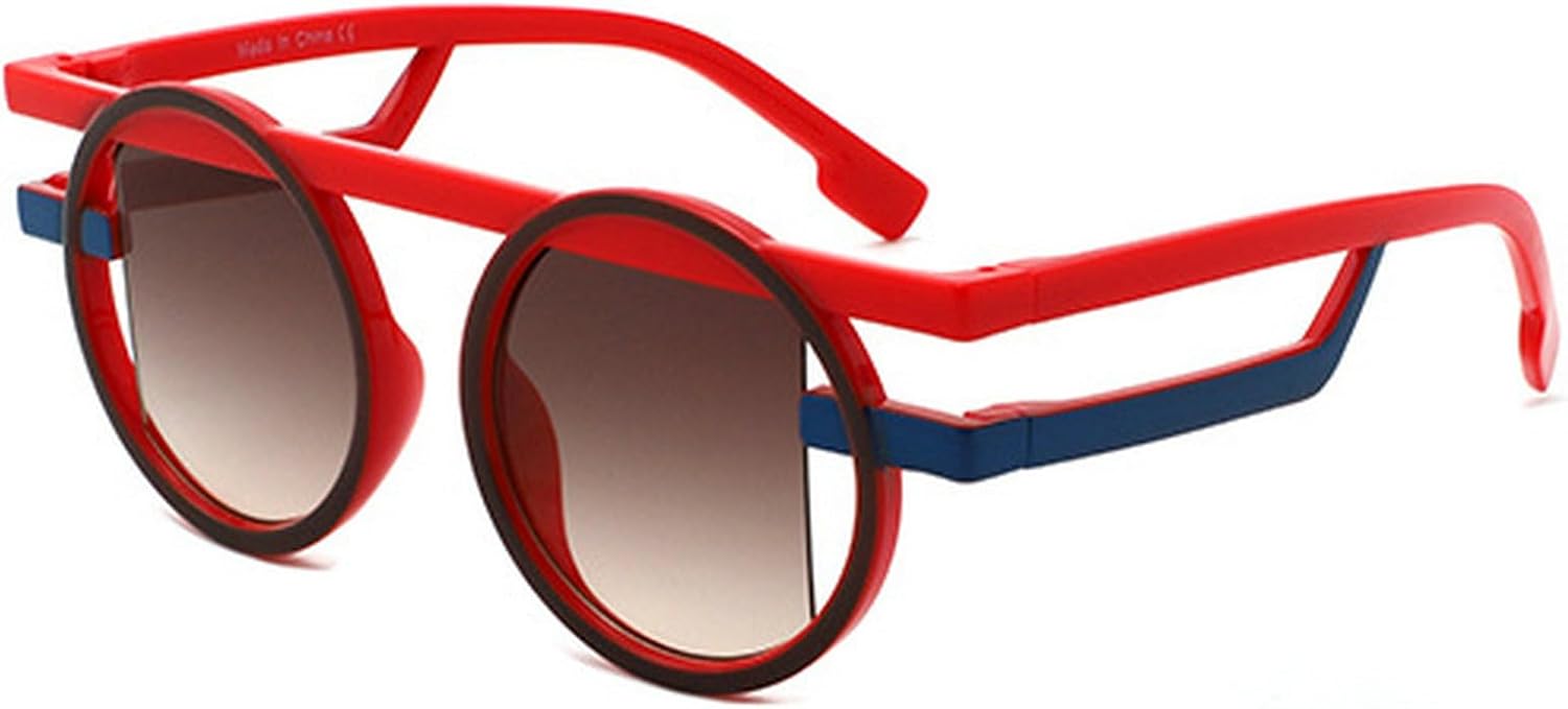 Ретро круглые солнцезащитные очки для женщин, модные градиентные очки для мужчин, панк-очки, сине-зеленые солнцезащитные очки, очки для активного отдыха и путешествий mincl, C3
Ретро круглые солнцезащитные очки для женщин, модные градиентные очки для мужчин, панк-очки, сине-зеленые солнцезащитные очки, очки для активного отдыха и путешествий mincl, C3