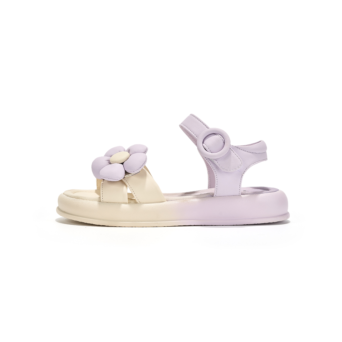 Детские сандалии PSY, бежевый/фиолетовый 
Детские сандалии PSY, бежевый/фиолетовый