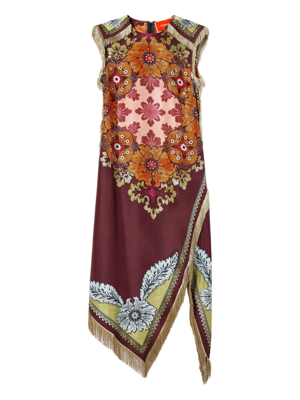 Платье асимметричного кроя с цветочным принтом La DoubleJ, коричневый
Платье асимметричного кроя с цветочным принтом La DoubleJ, коричневый