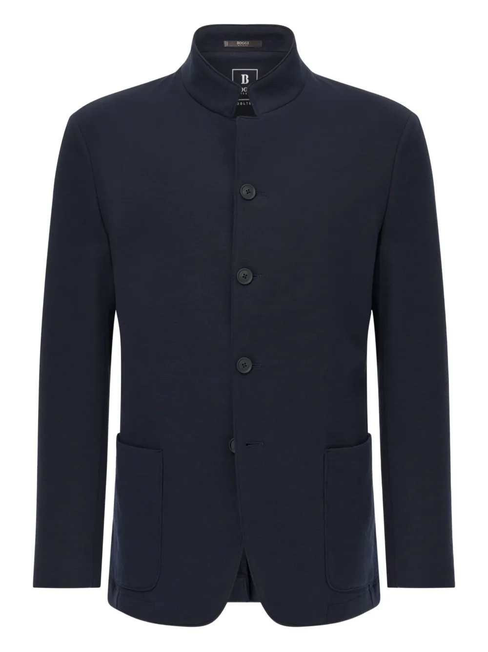 Блейзер с воротником-стойкой Boggi Milano, синий
Блейзер с воротником-стойкой Boggi Milano, синий